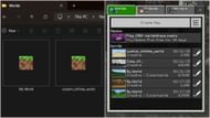 Create a custom world from MCBE Essentials and load it in Bedrock Edition (Image via Sportskeeda Gaming || Mojang Studios)